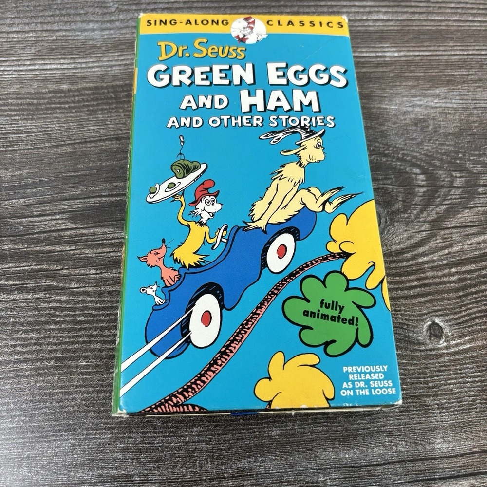 Dr. Seuss Green Eggs and Ham and Other Stories Sing-Along - VHS Tape 1994